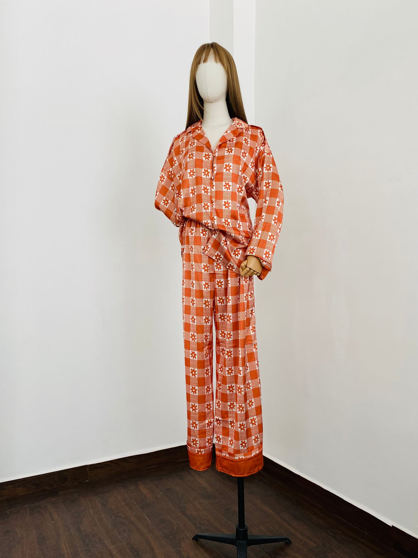Pijama estampado de flor