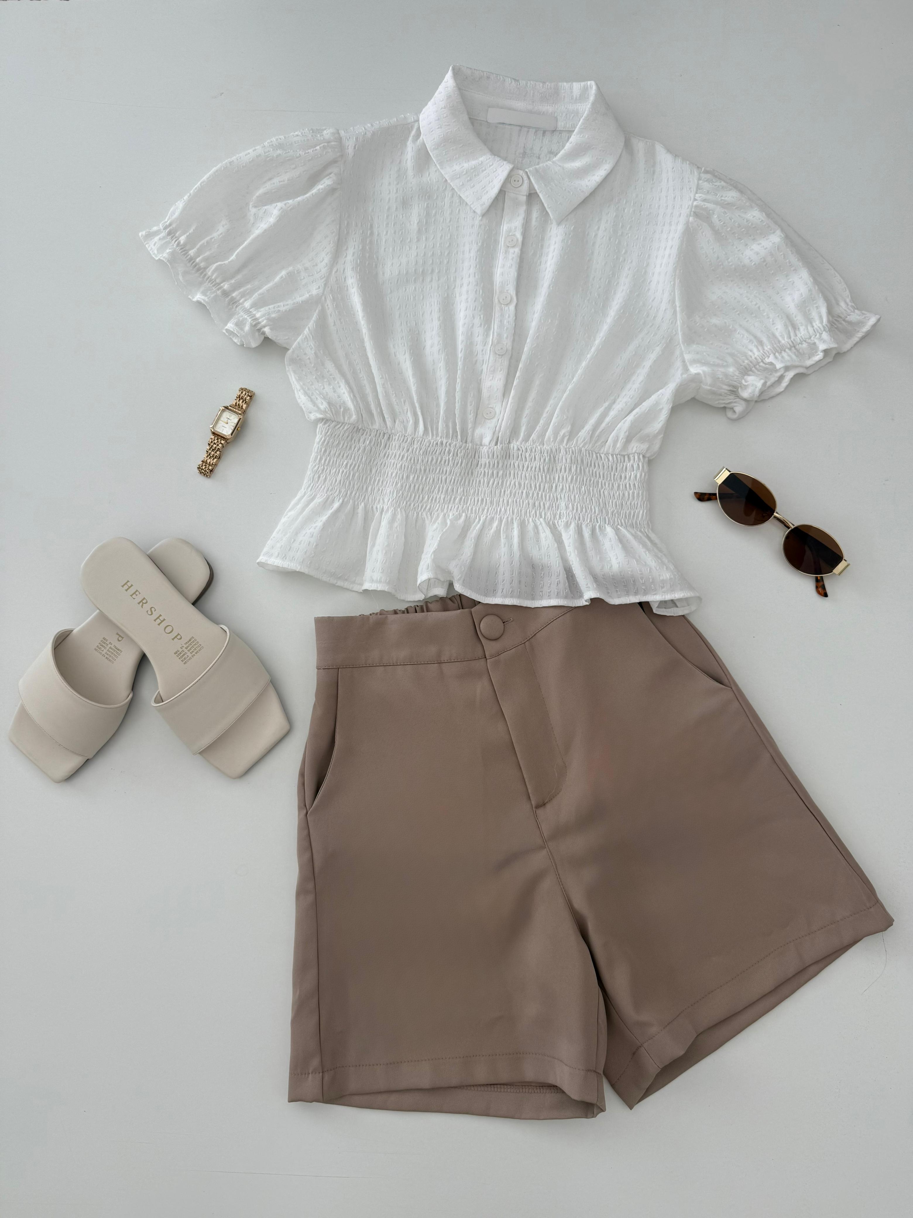 Blusa abotonada