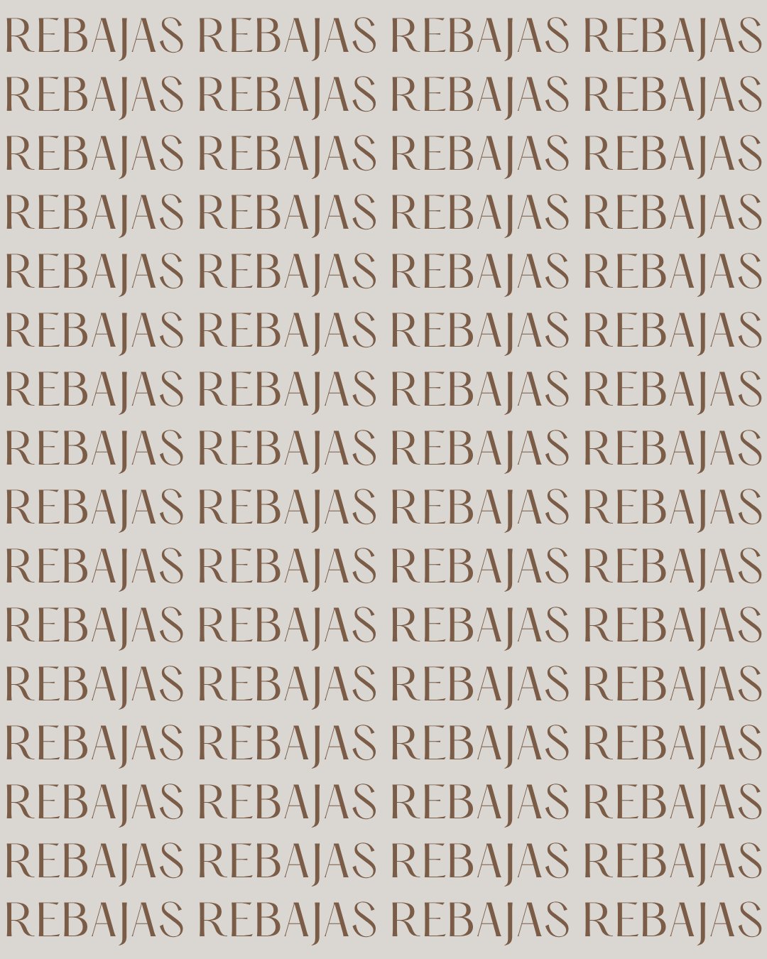 Rebajas
