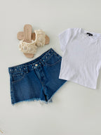 Short denim