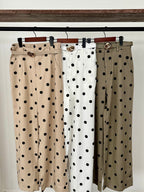 Pantalón polka con cinto