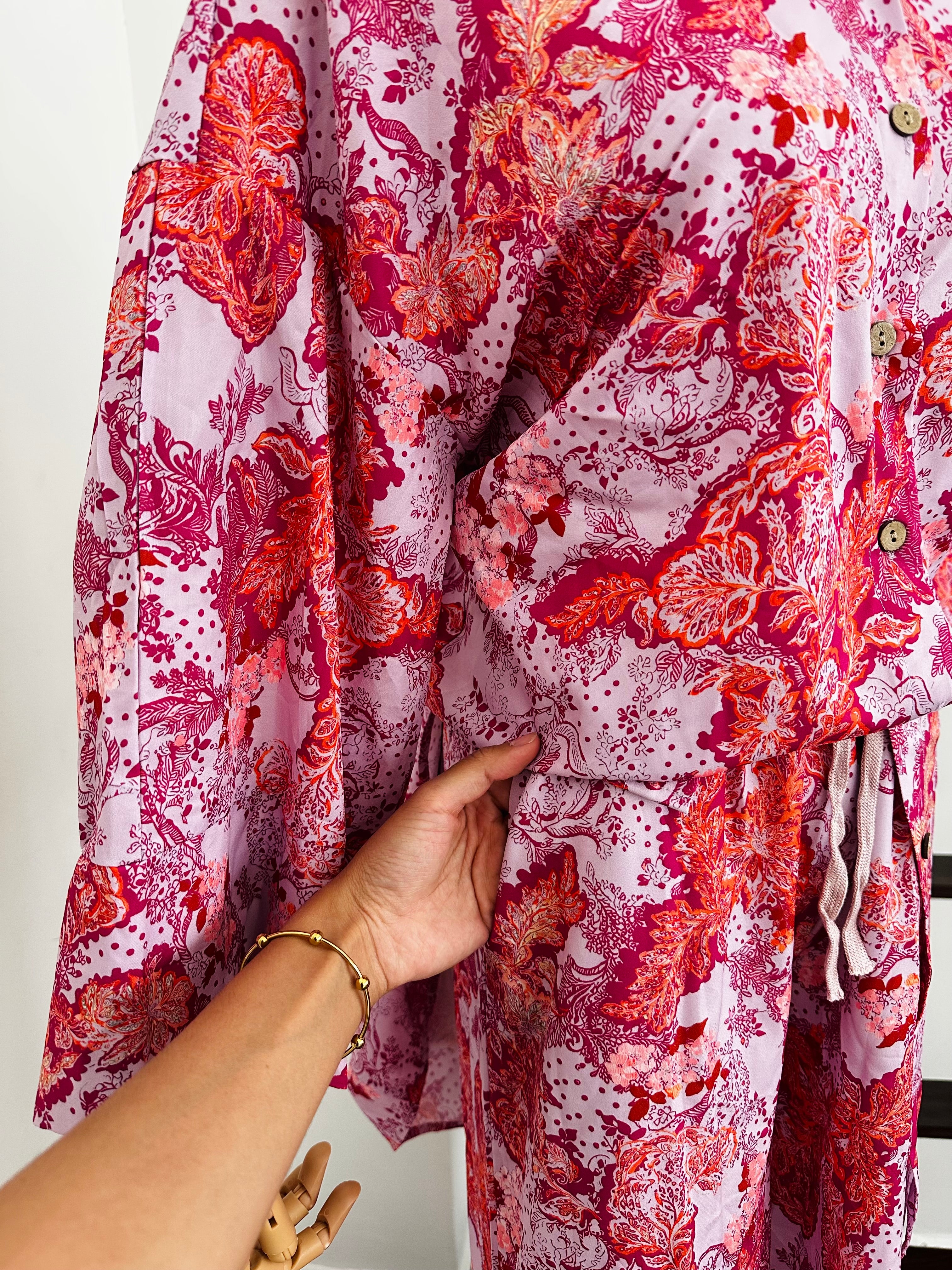 Conjunto estampado