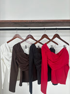 Blusa ligera de un hombro