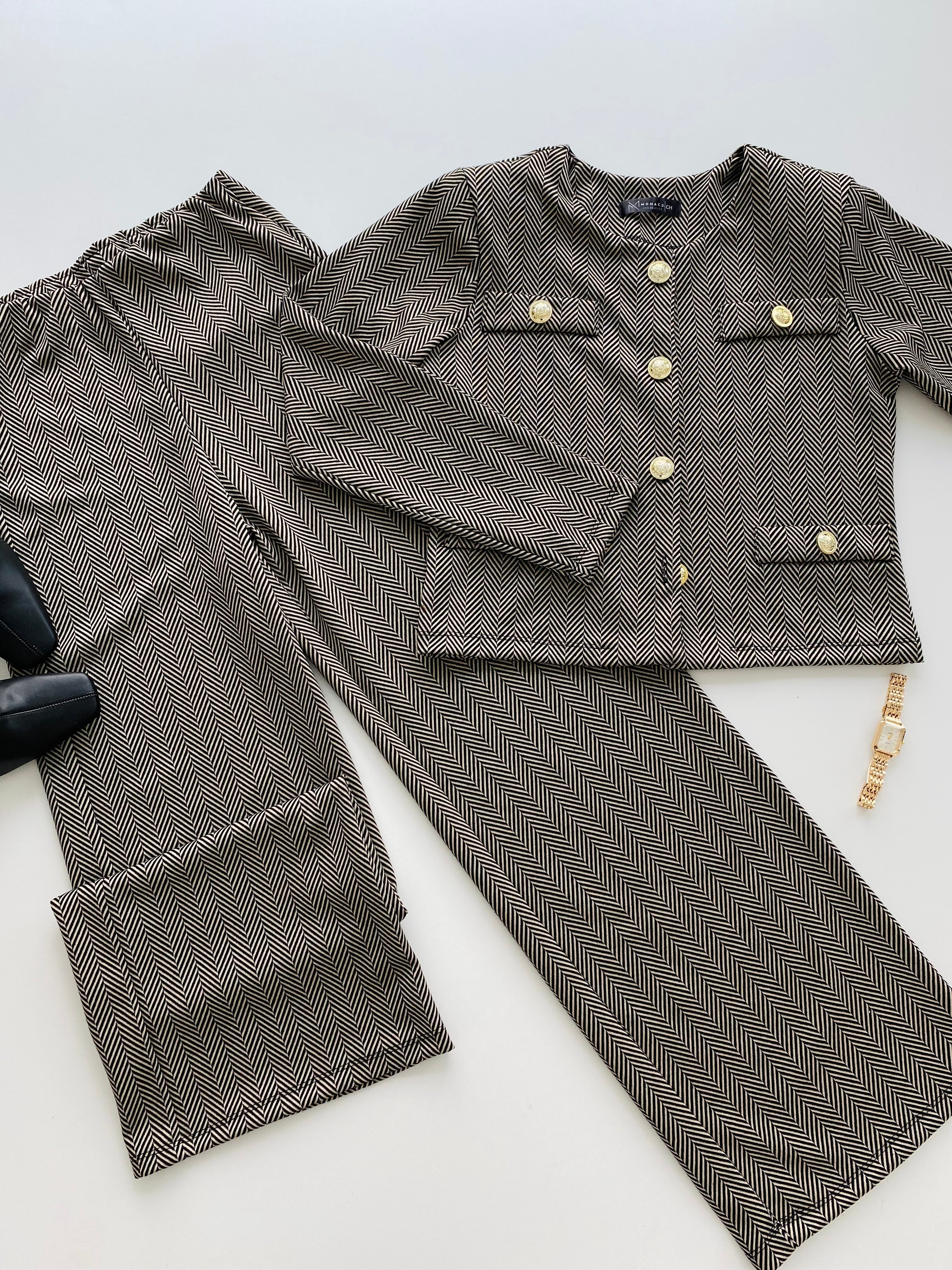 Conjunto rayas visuales