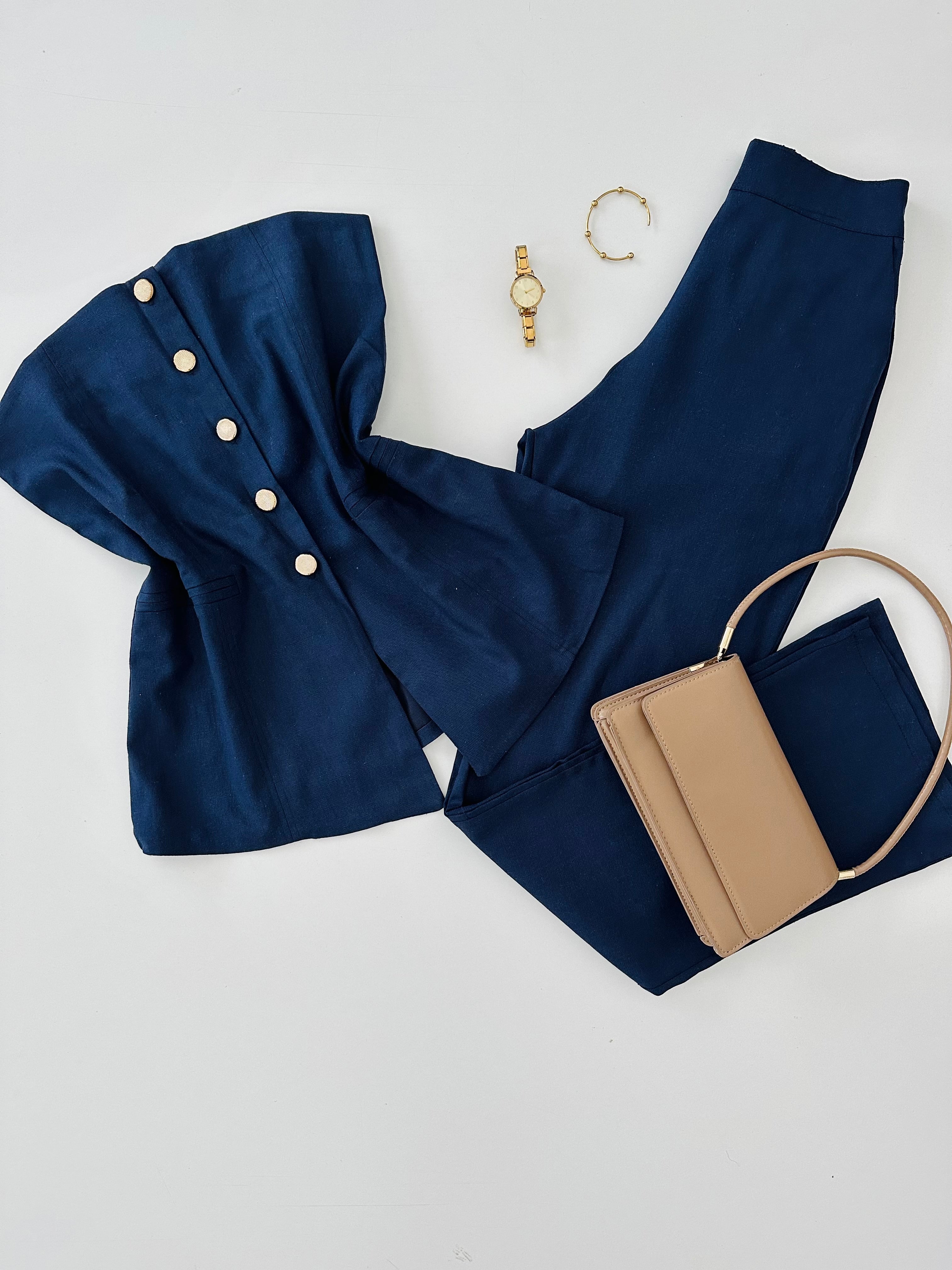 Conjunto strapless 🫐