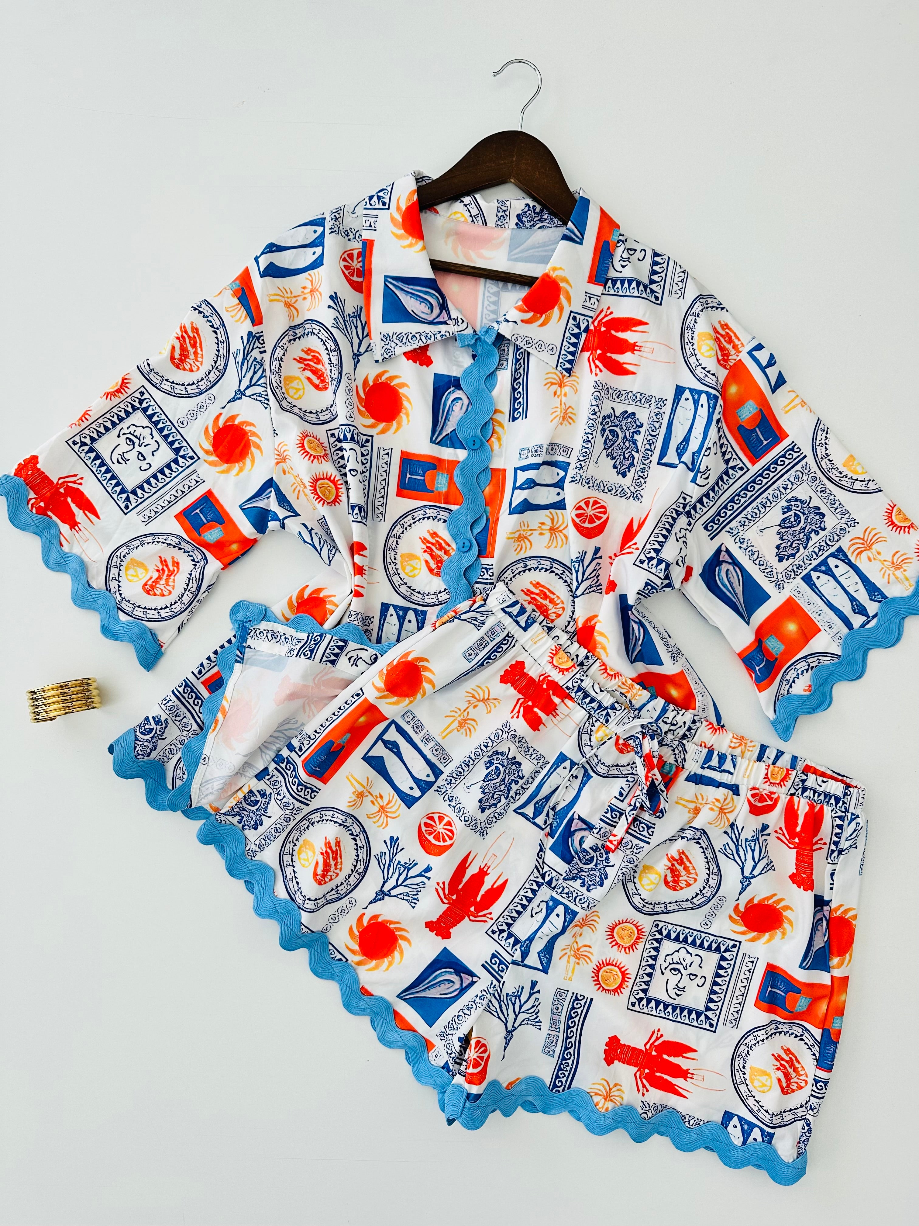 Conjunto estampado