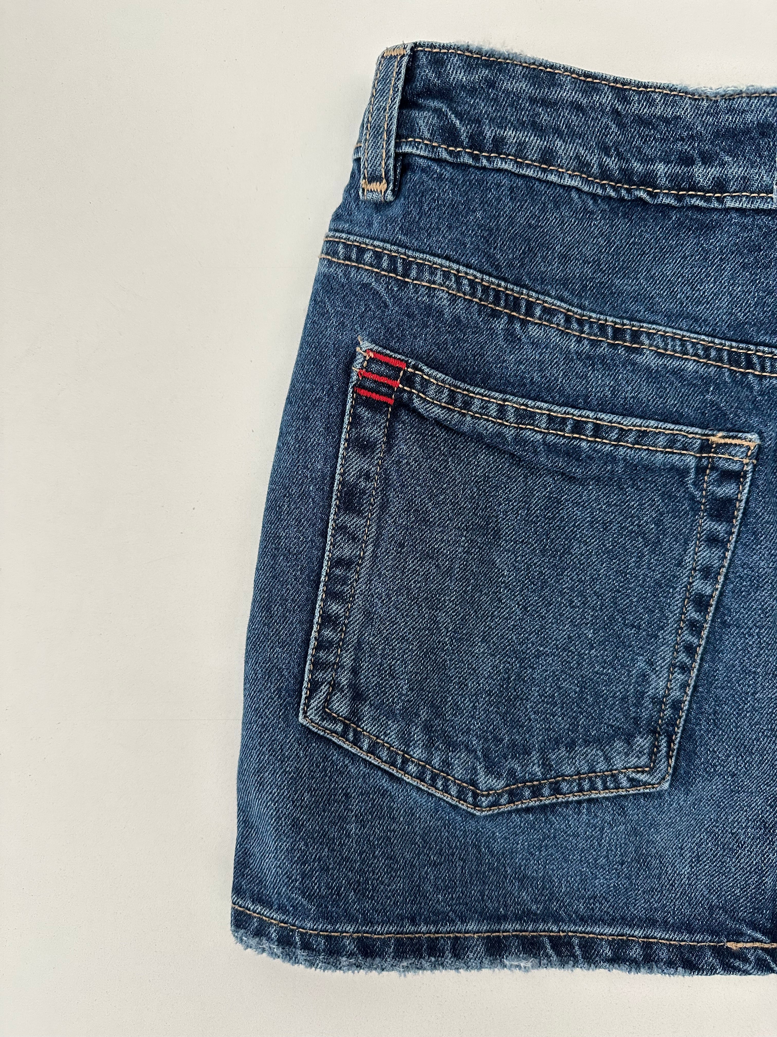 Falda denim