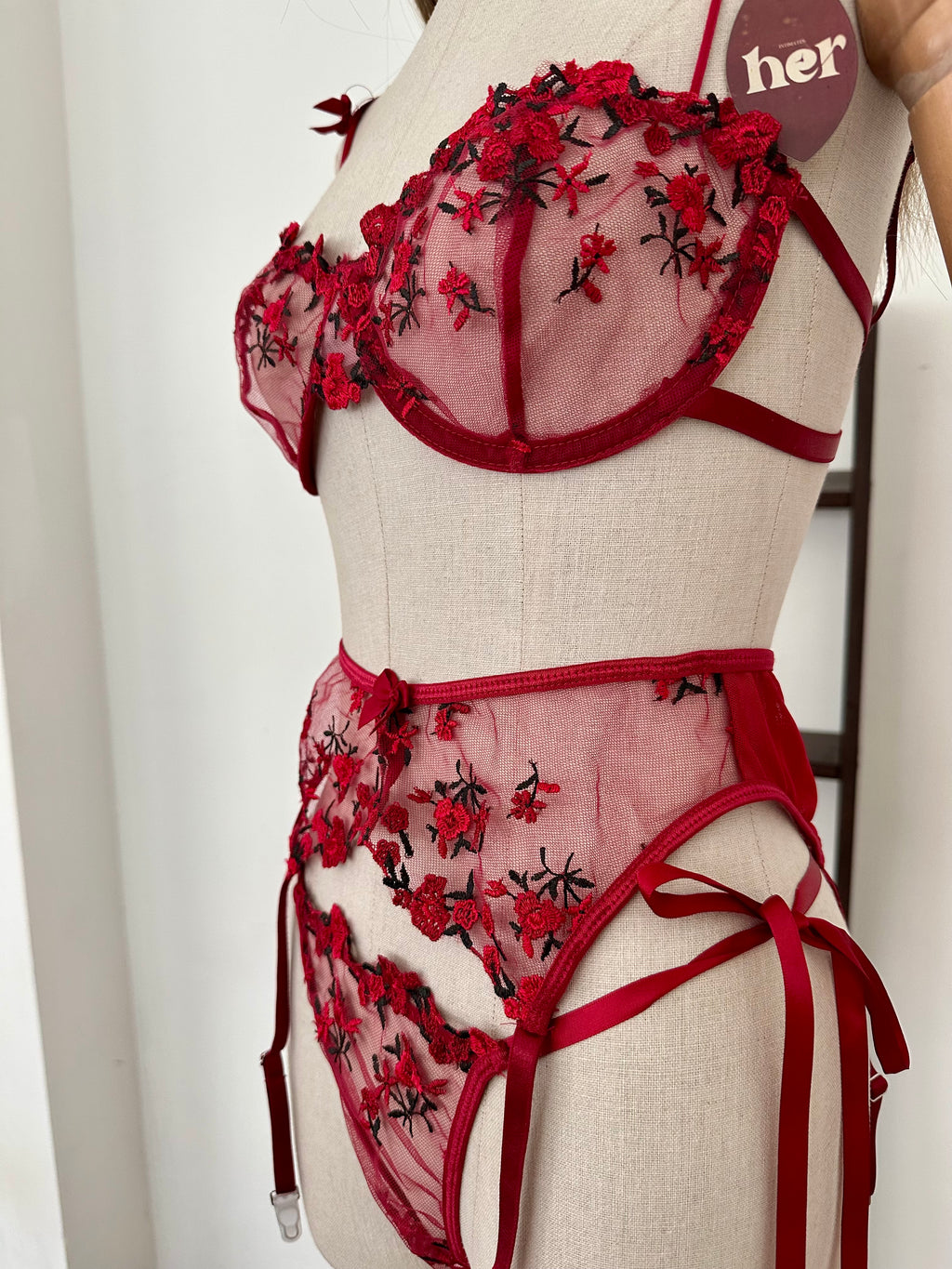 Set mesh c/bordado