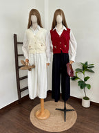 Camisa c/chaleco desmontable