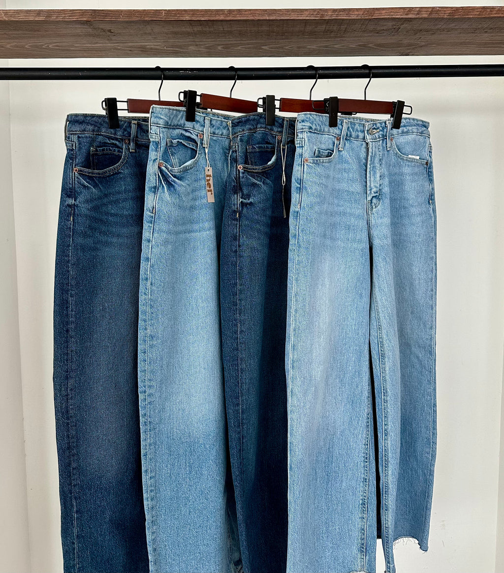 Jeans wide leg