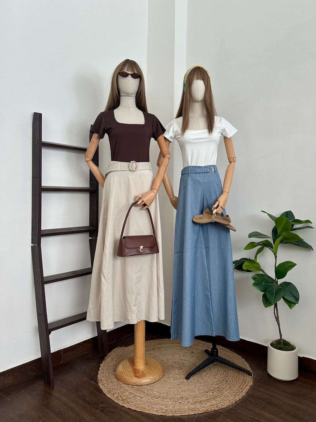 Blusa cuello cuadrado