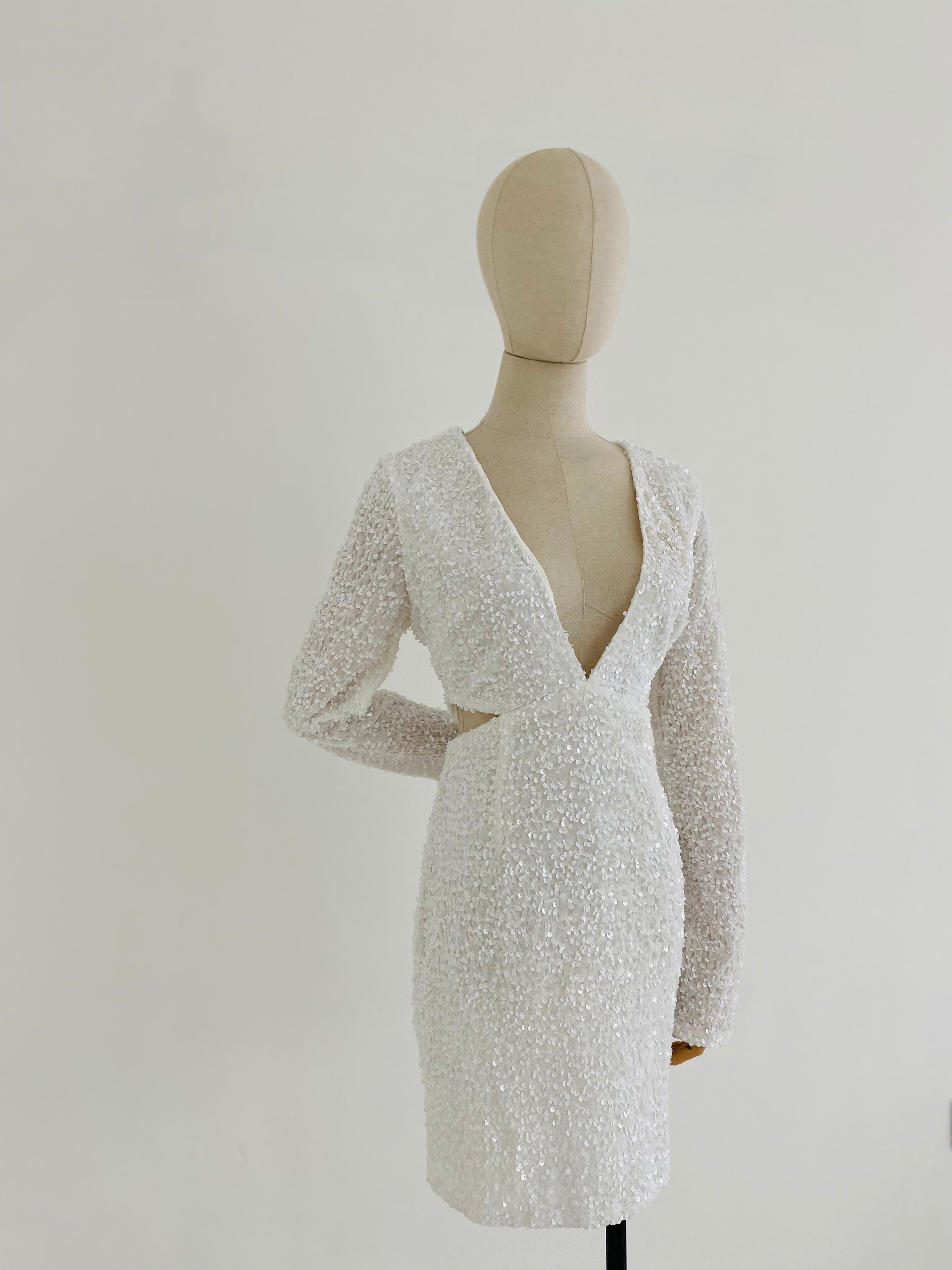 Vestido con abertura