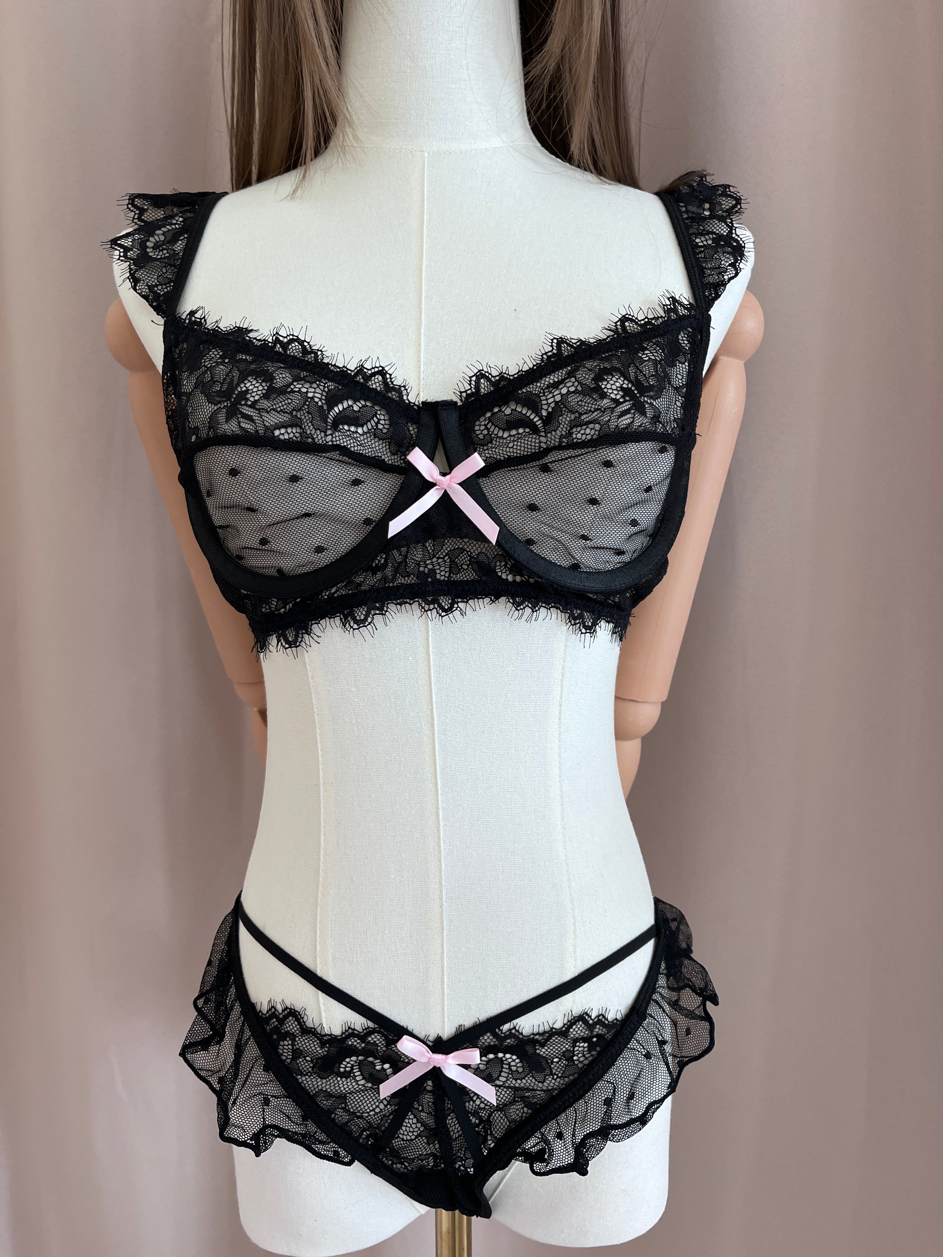 Set mesh encaje