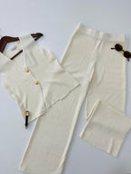 Set pantalón/blusa 2 botones