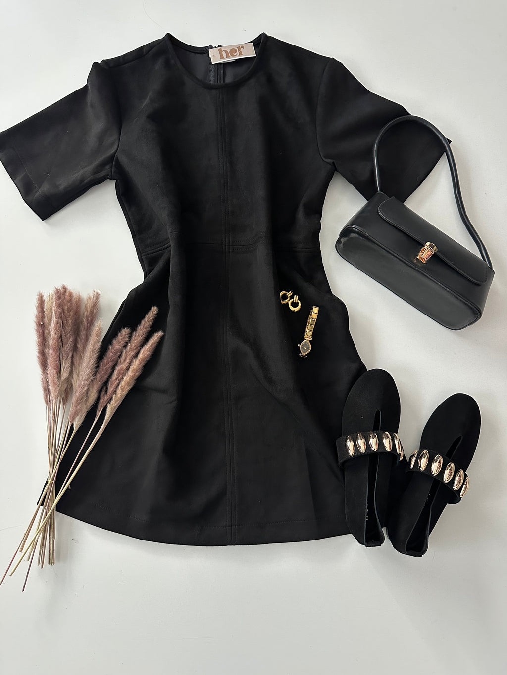 Vestido Gamuza