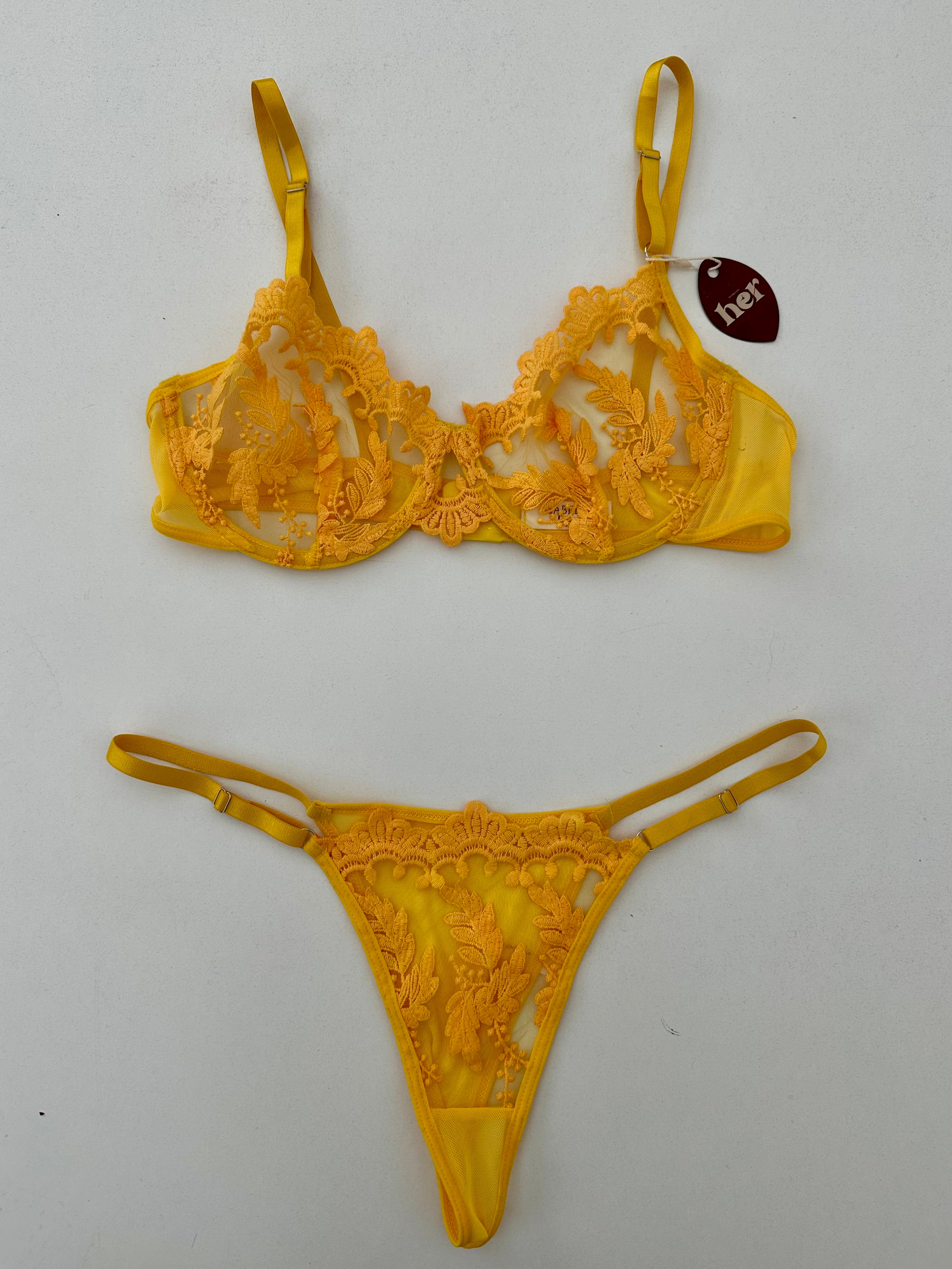 Set mesh c/encaje