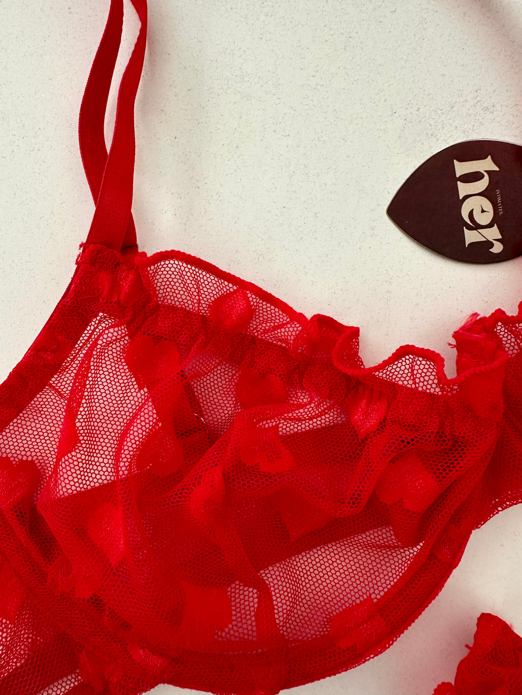 Set mesh corazón