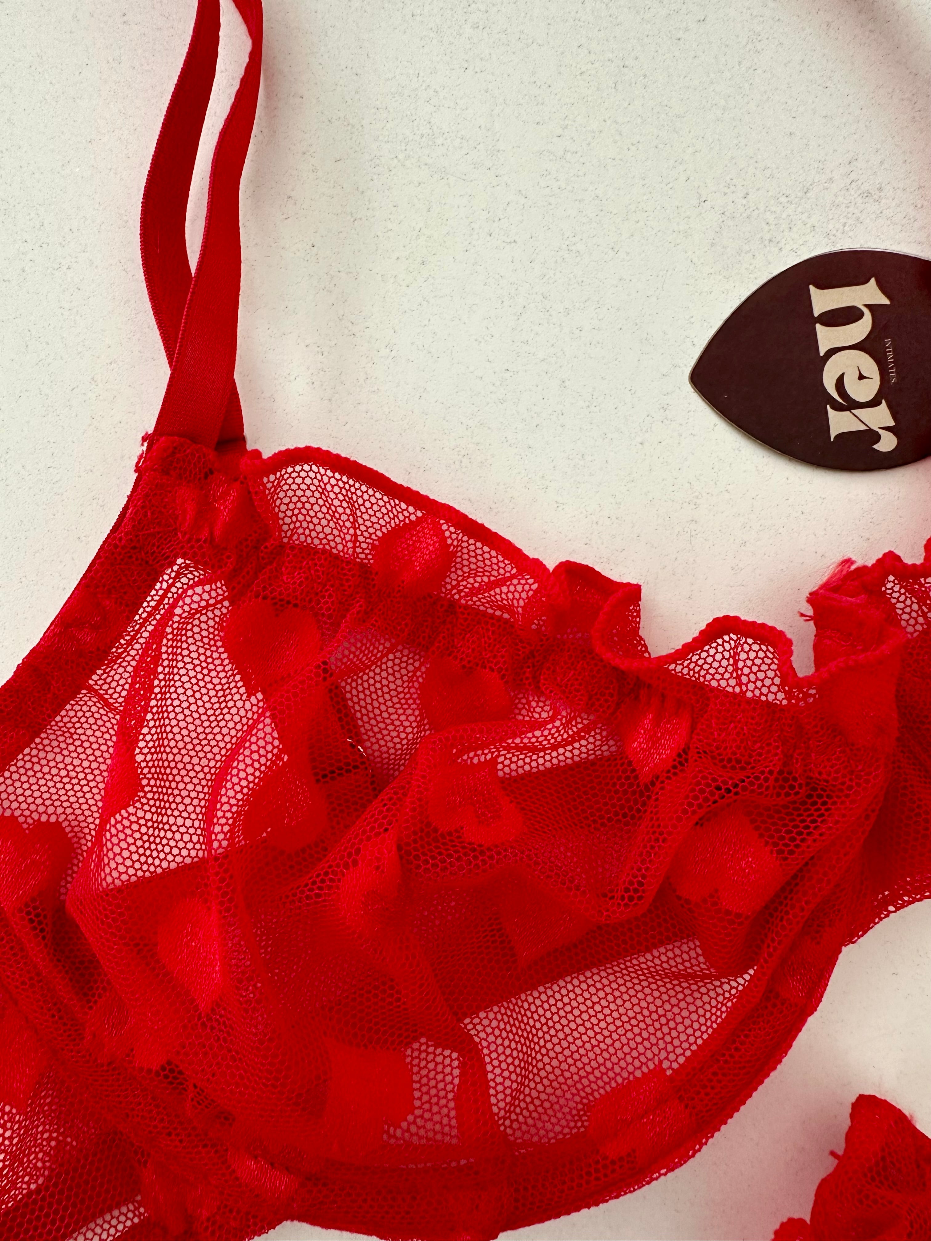 Set mesh corazón