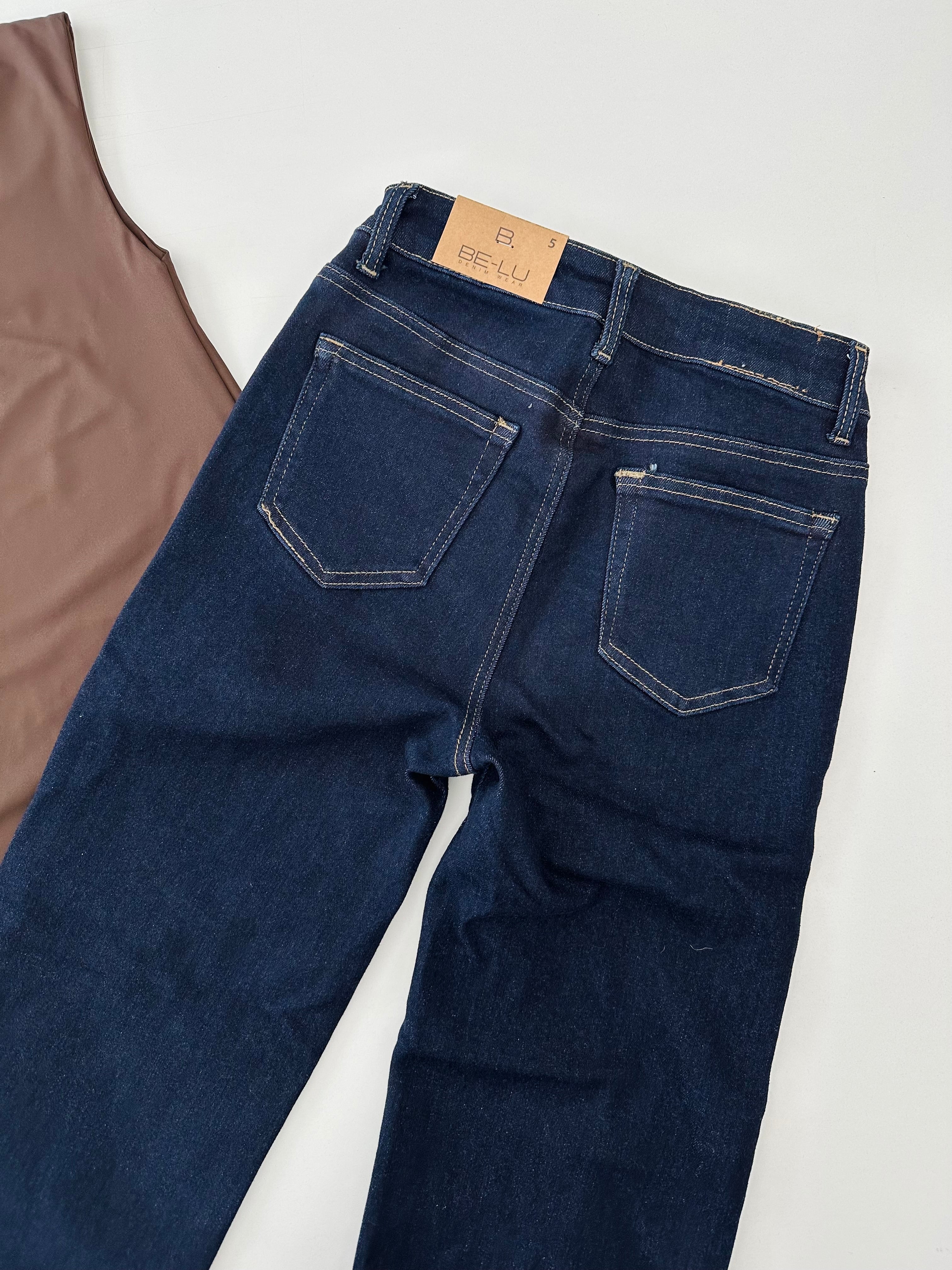 Jeans con dobladillo