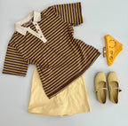 Playera polo rayas