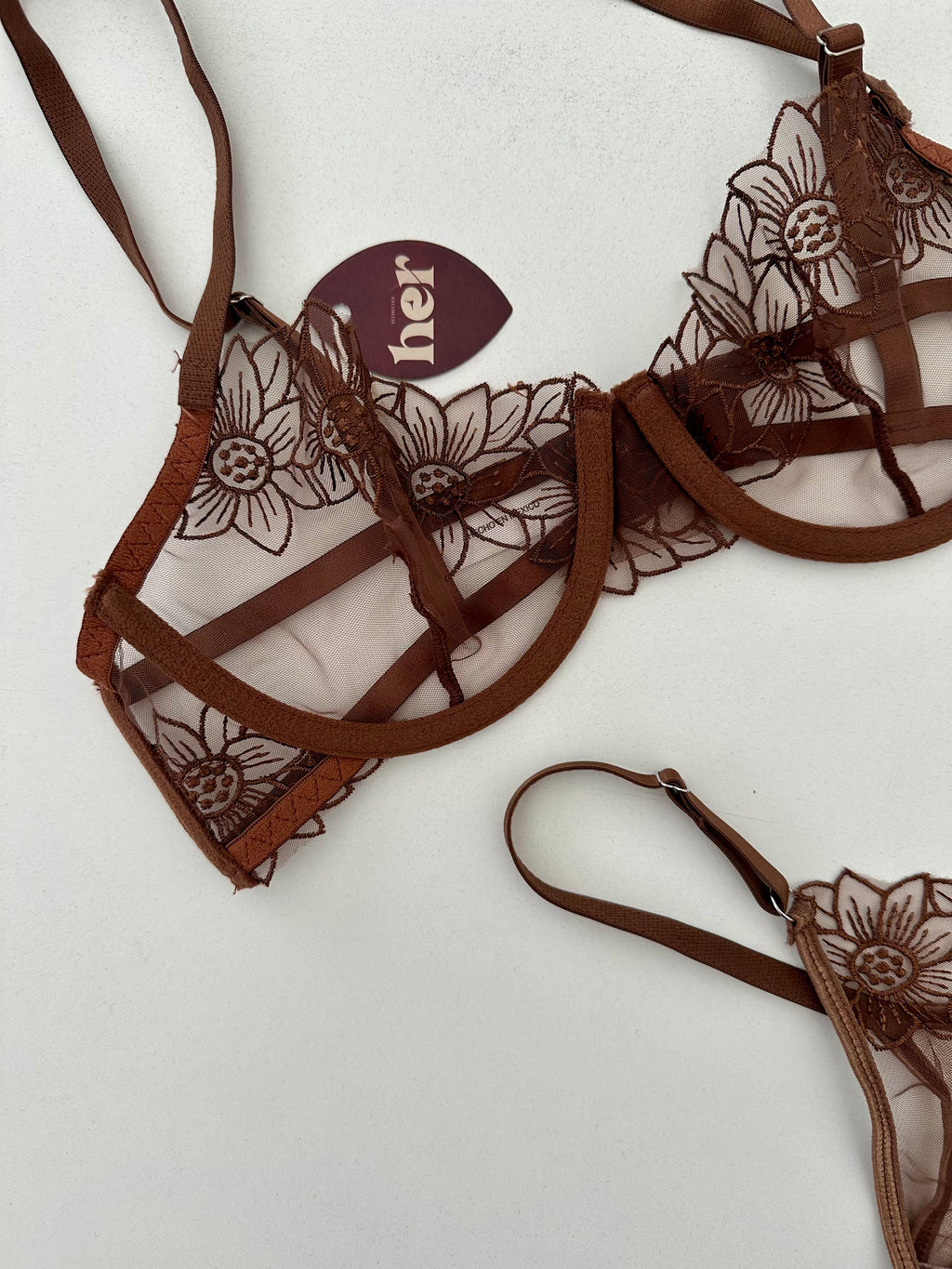 Set mesh c/encaje