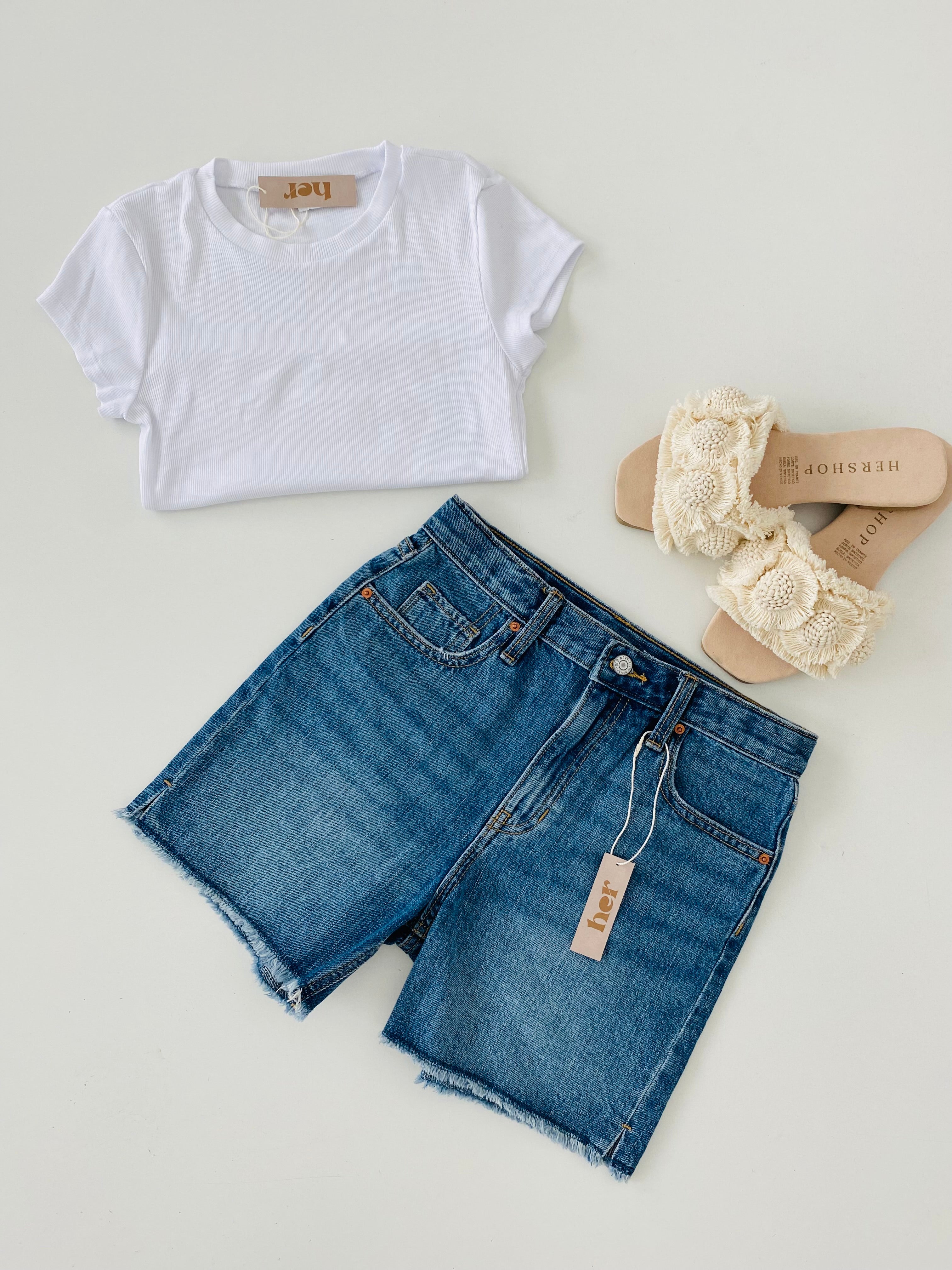 Short de mezclilla
