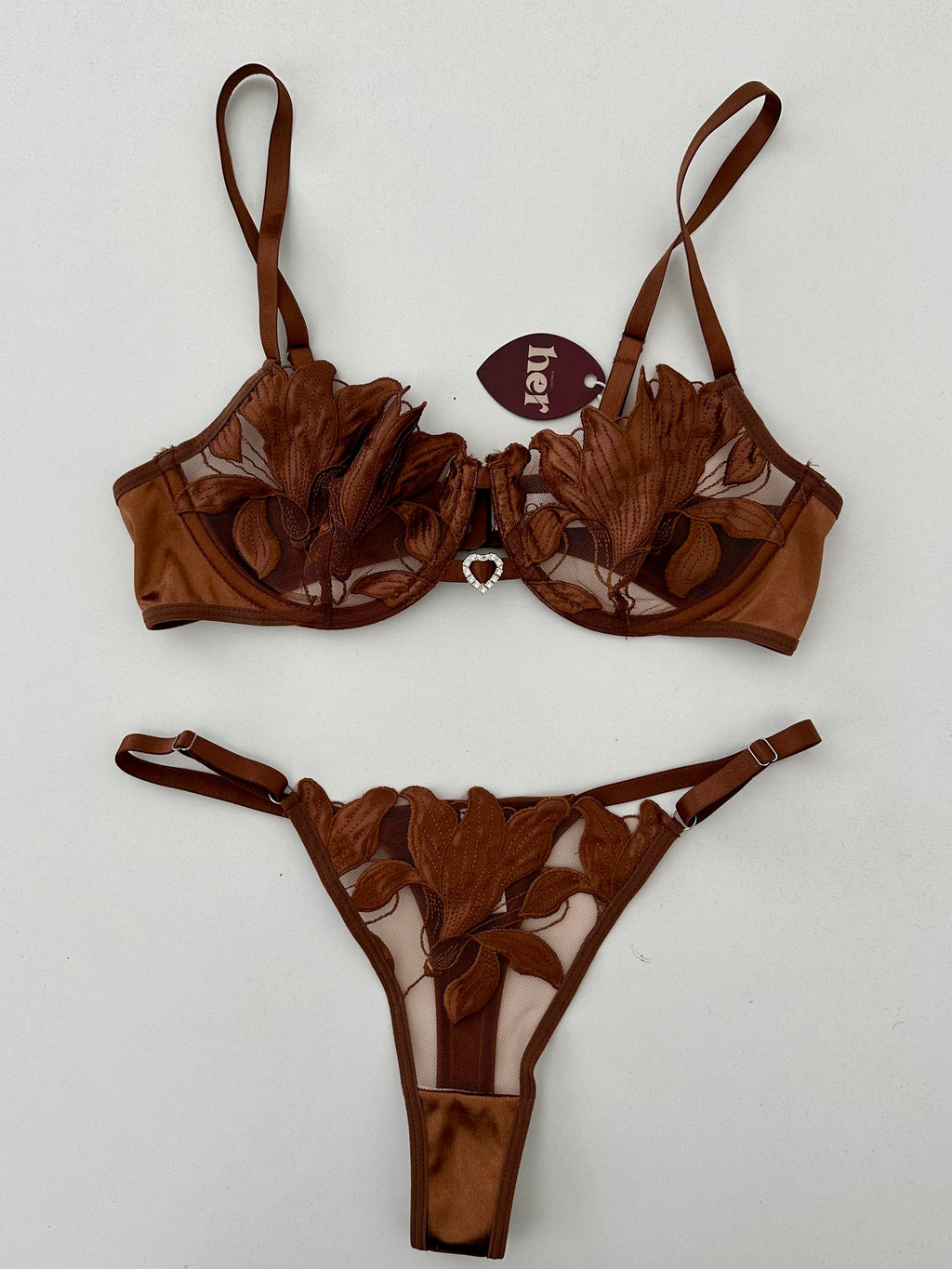 Set mesh c/bordado