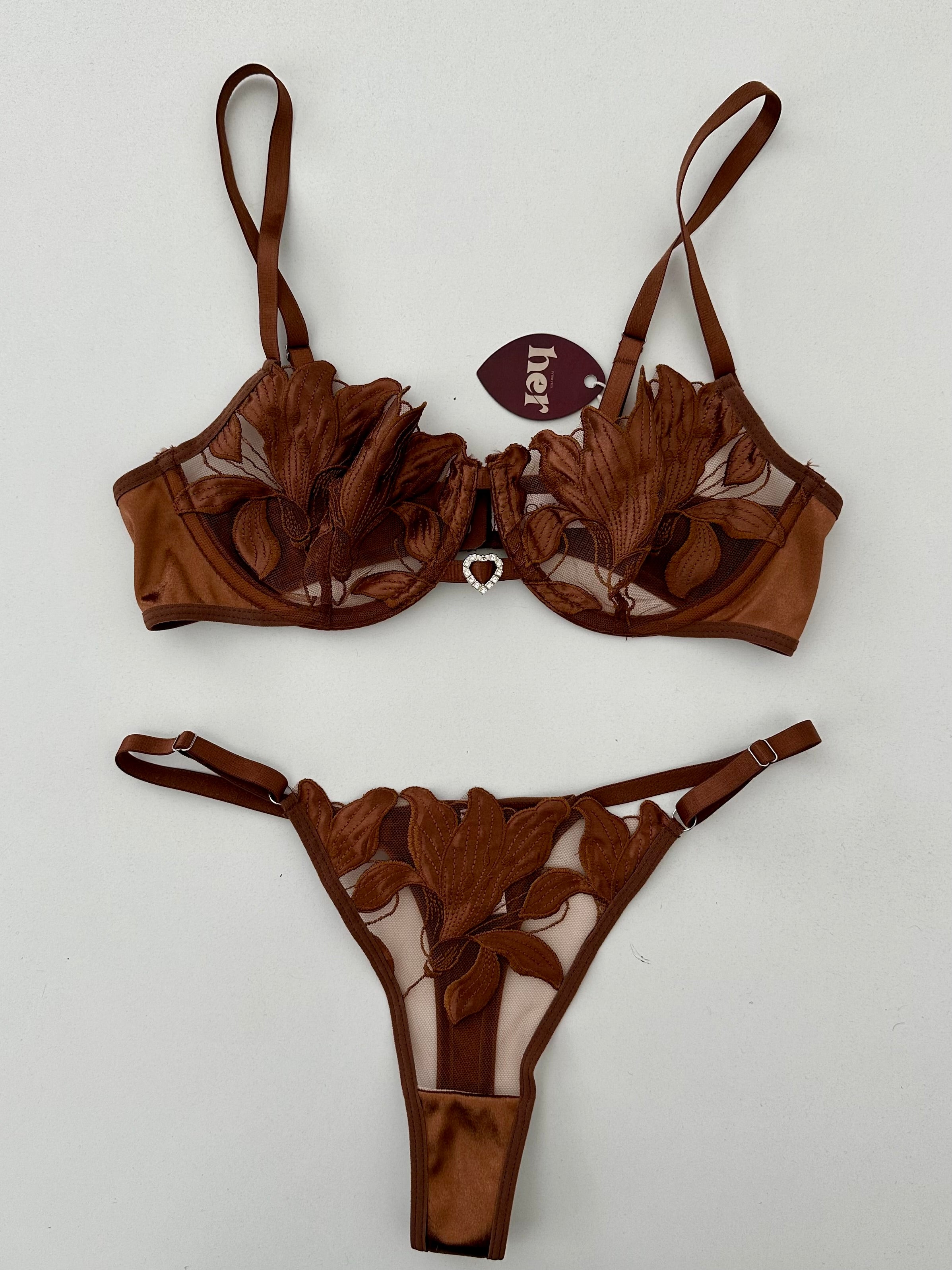 Set mesh c/bordado