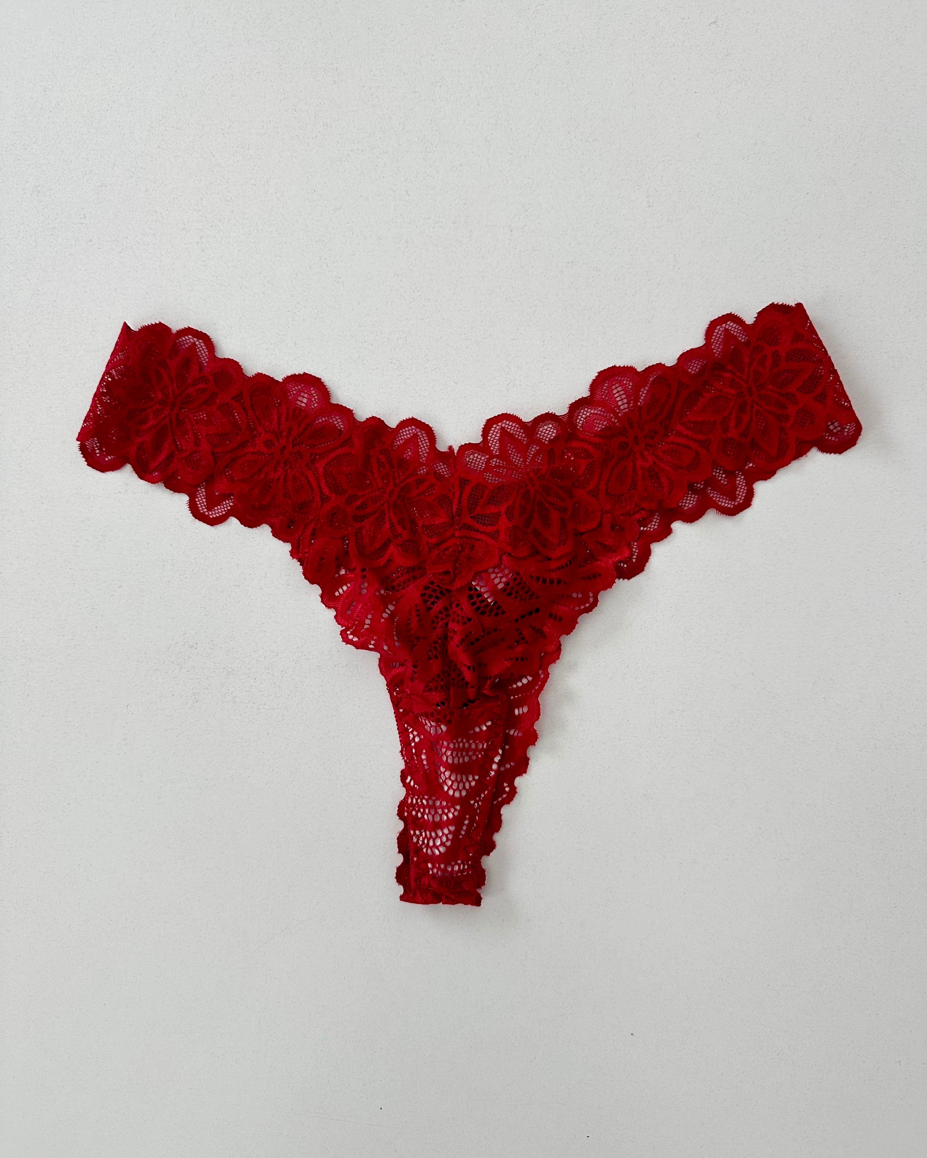 Tanga de encaje