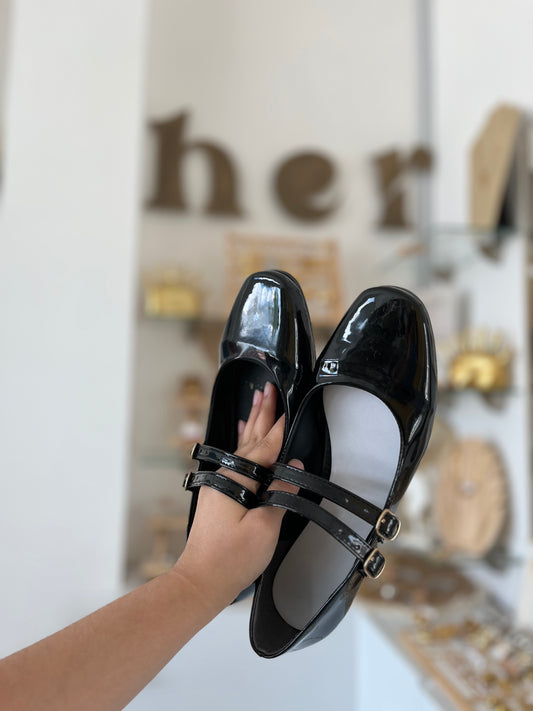 Ballet flats negras