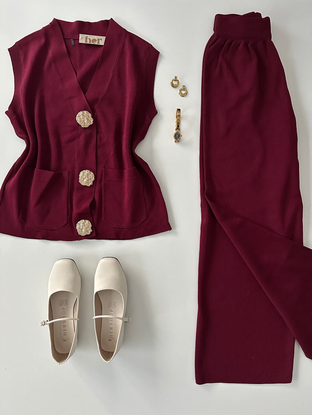 Conjunto tres botones