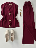 Conjunto tres botones