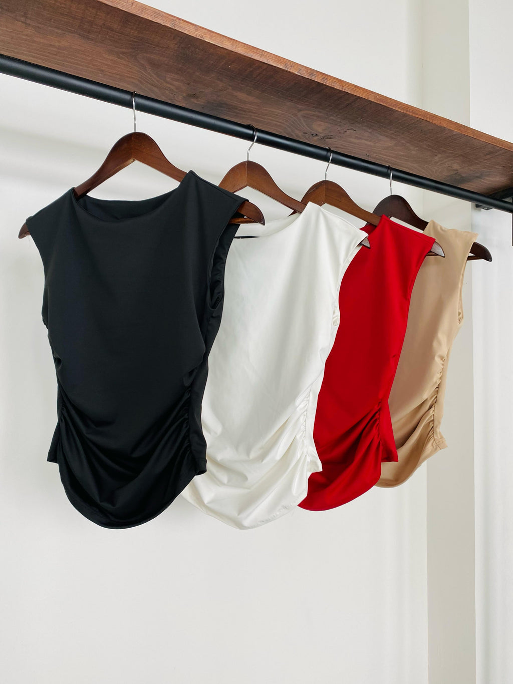 Blusas con pliegues