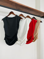 Blusas con pliegues