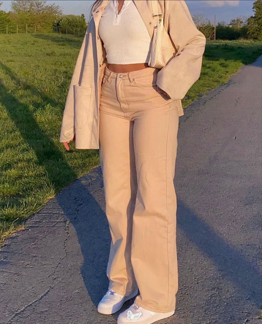 Beige pants F21