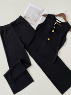 Set pantalón/blusa 2 botones