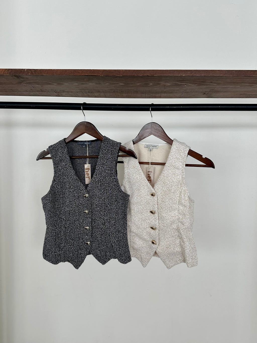 Chaleco tweed