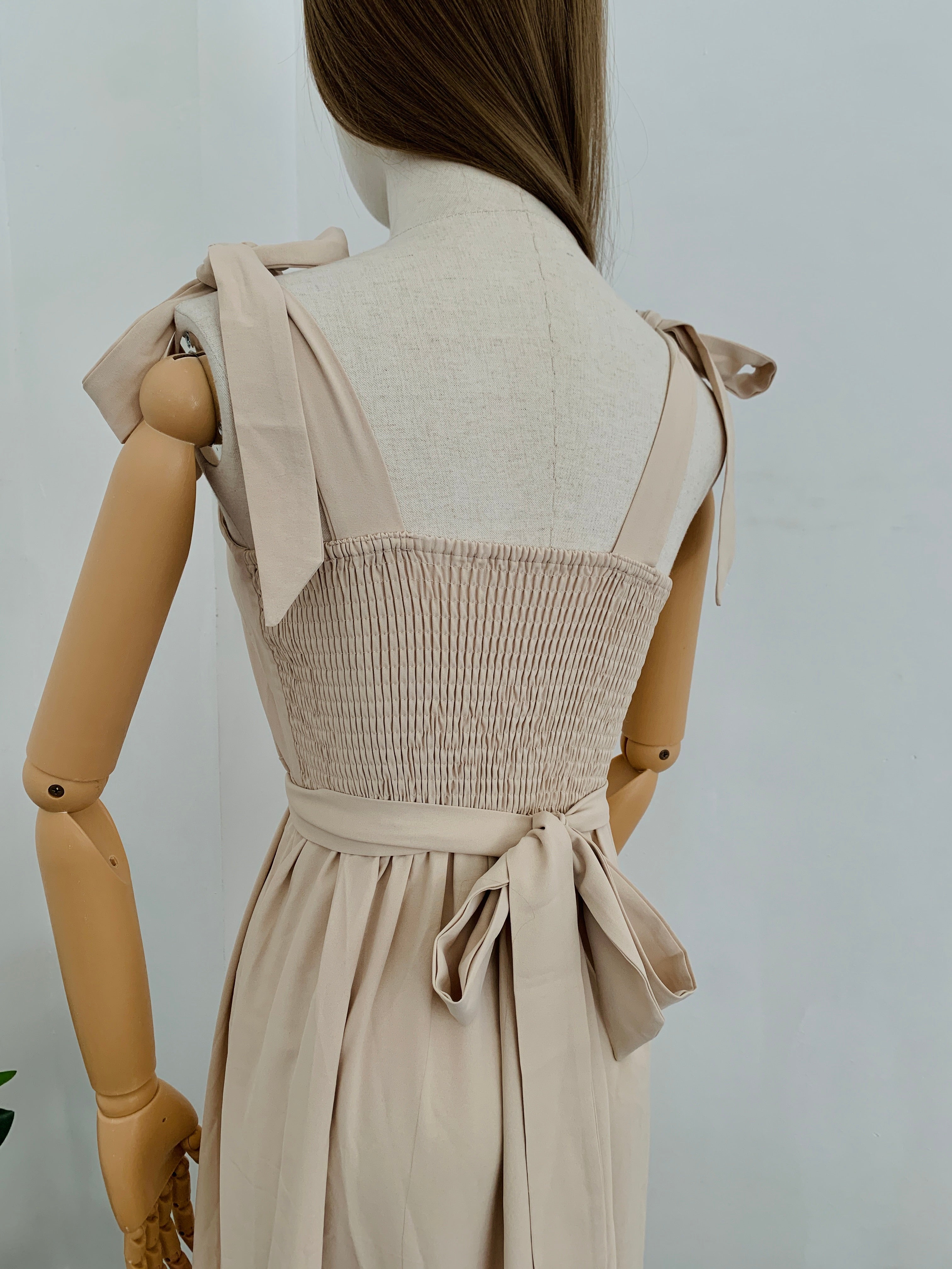 Long strap dress