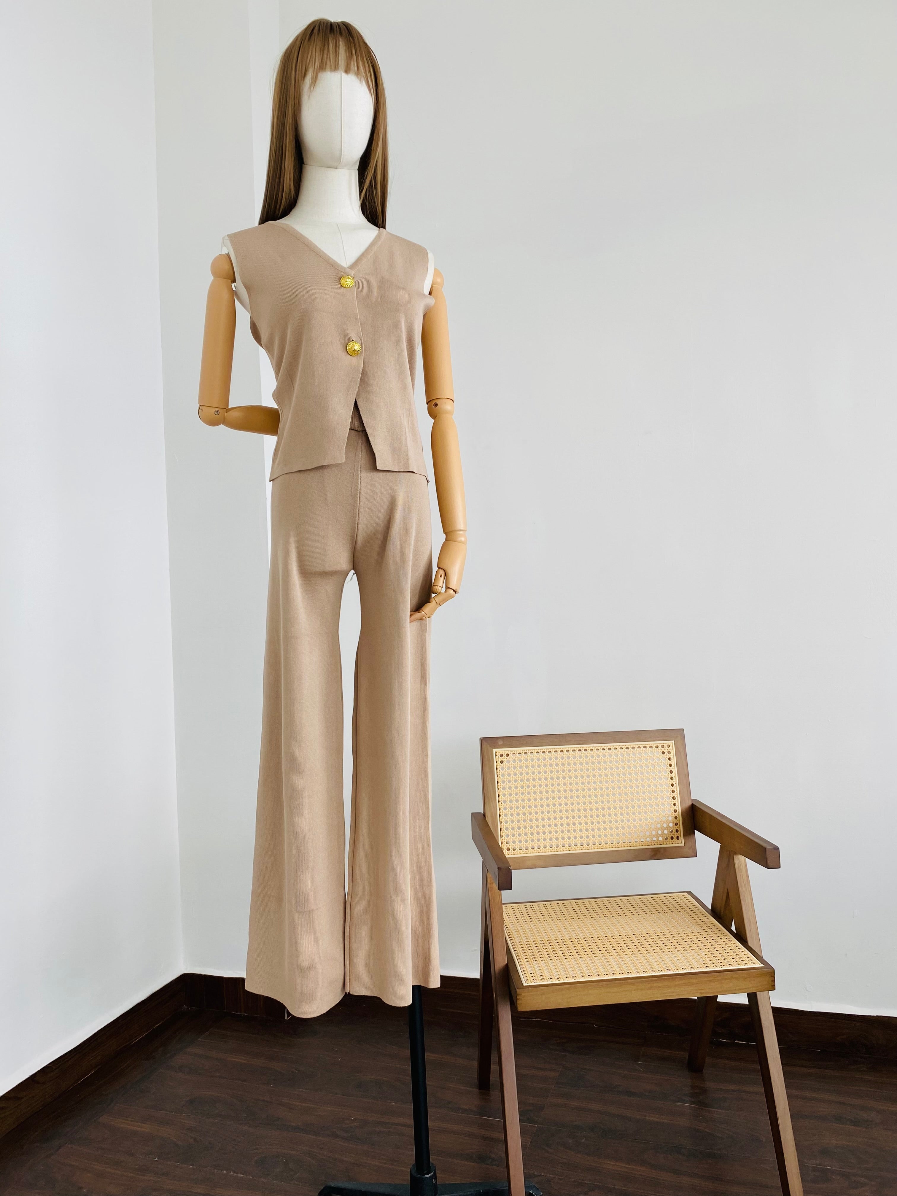 Set pantalón/blusa 2 botones