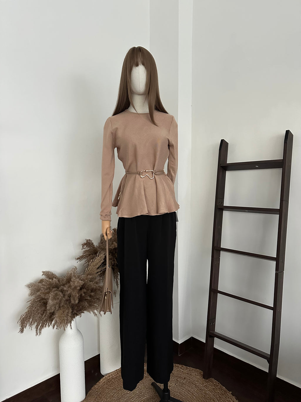 Blusa princesa c/cinto