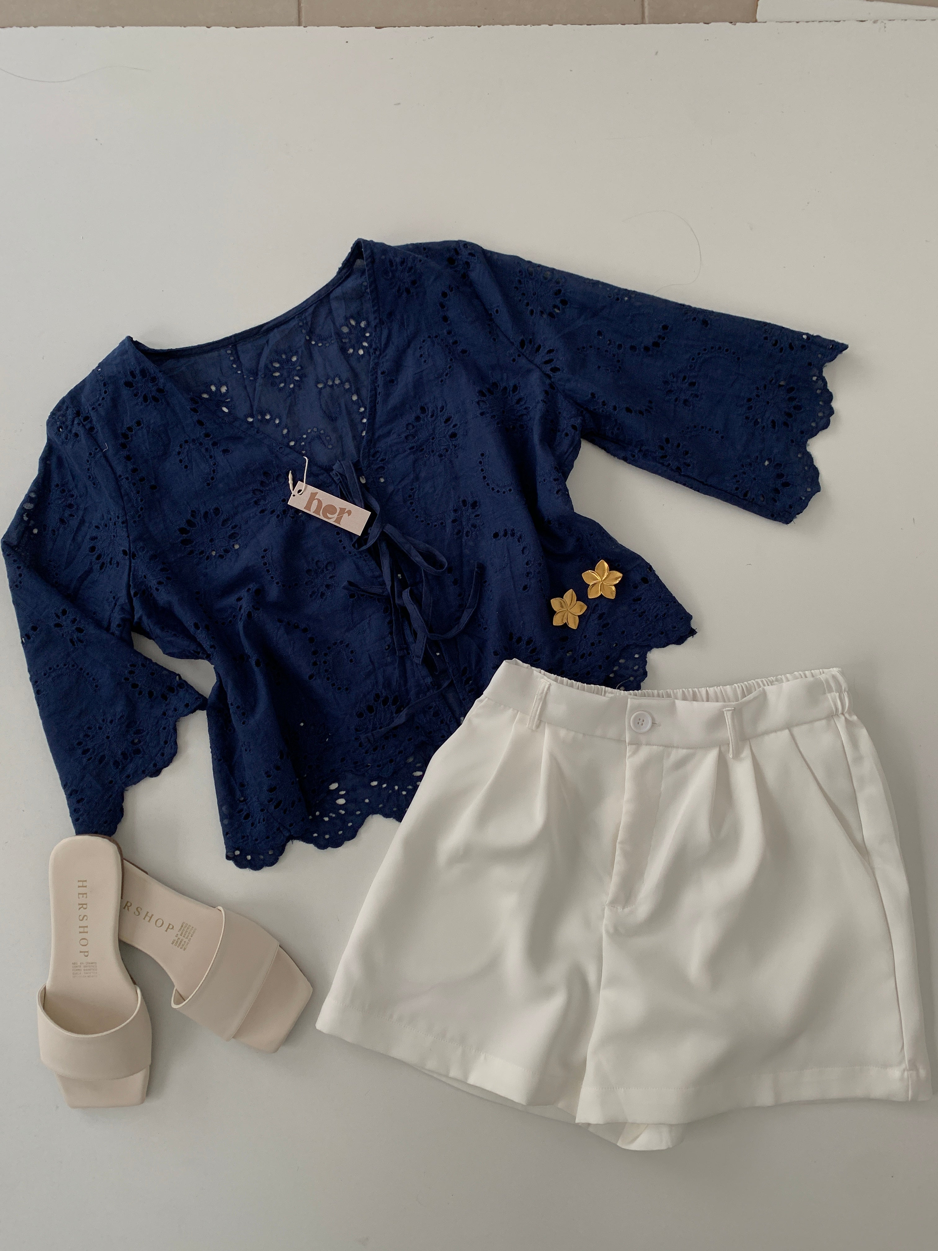 Blusa azul marino