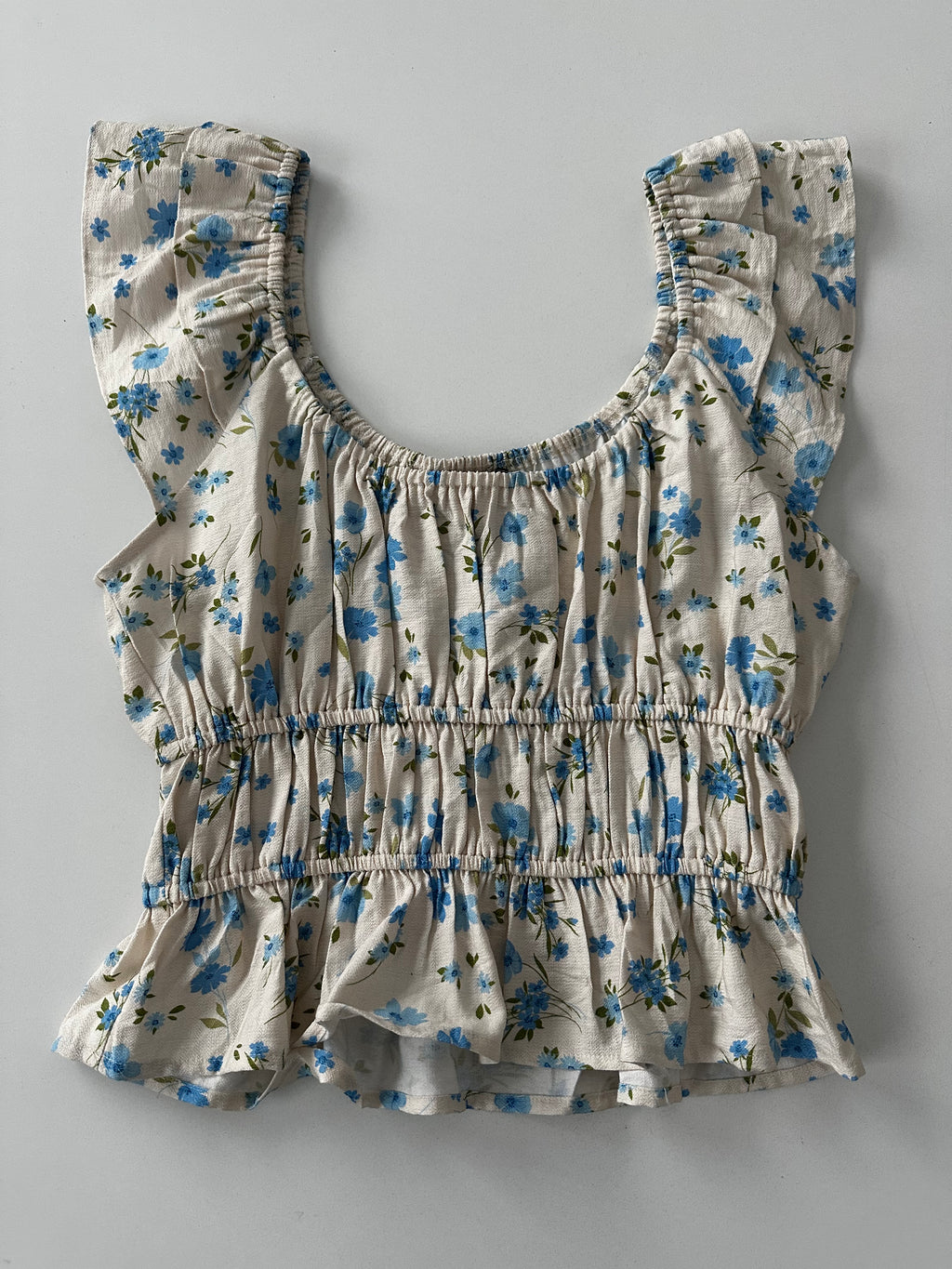 Blusa floreada