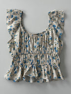 Blusa floreada