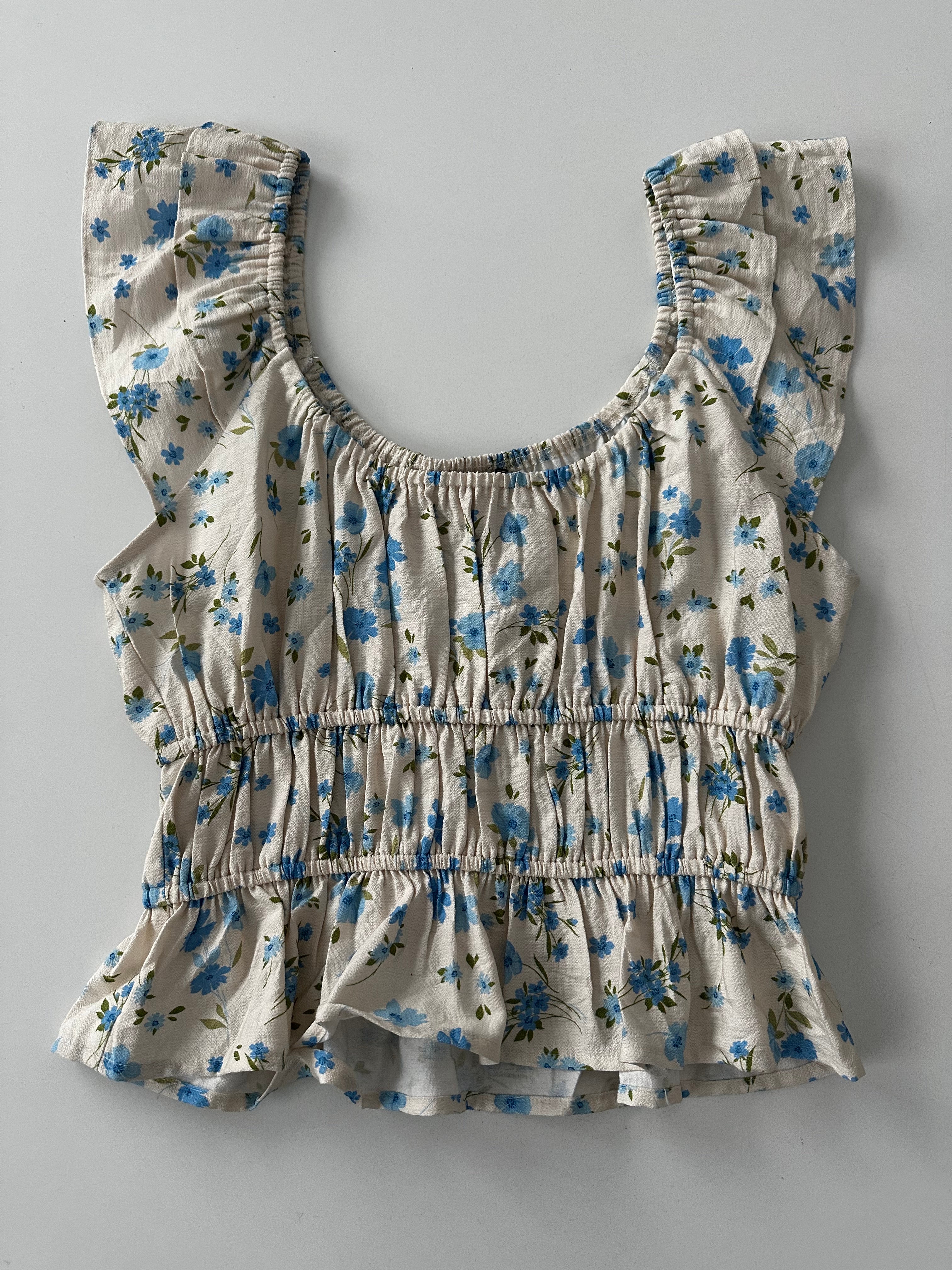 Blusa floreada