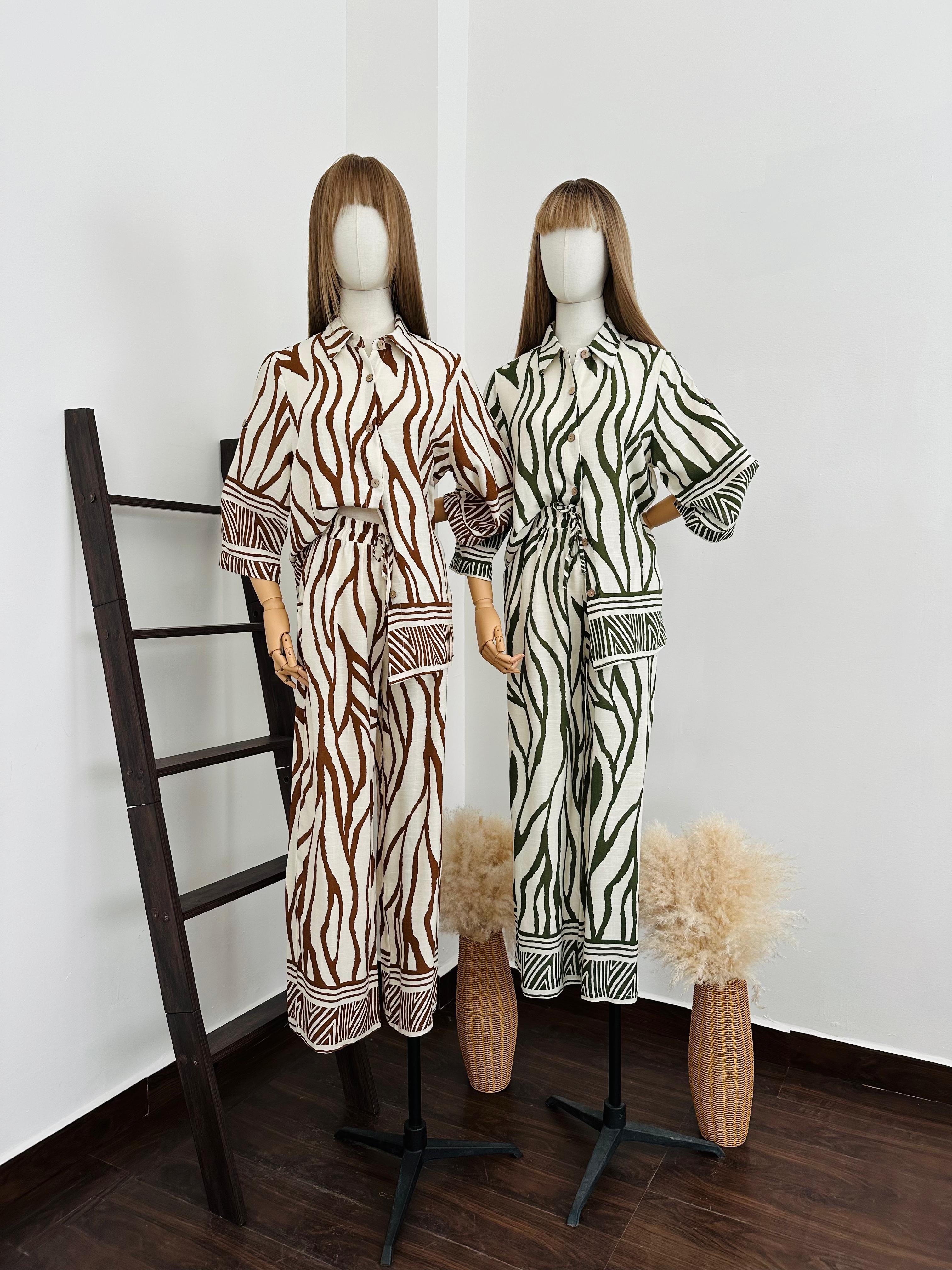 Conjunto estampado
