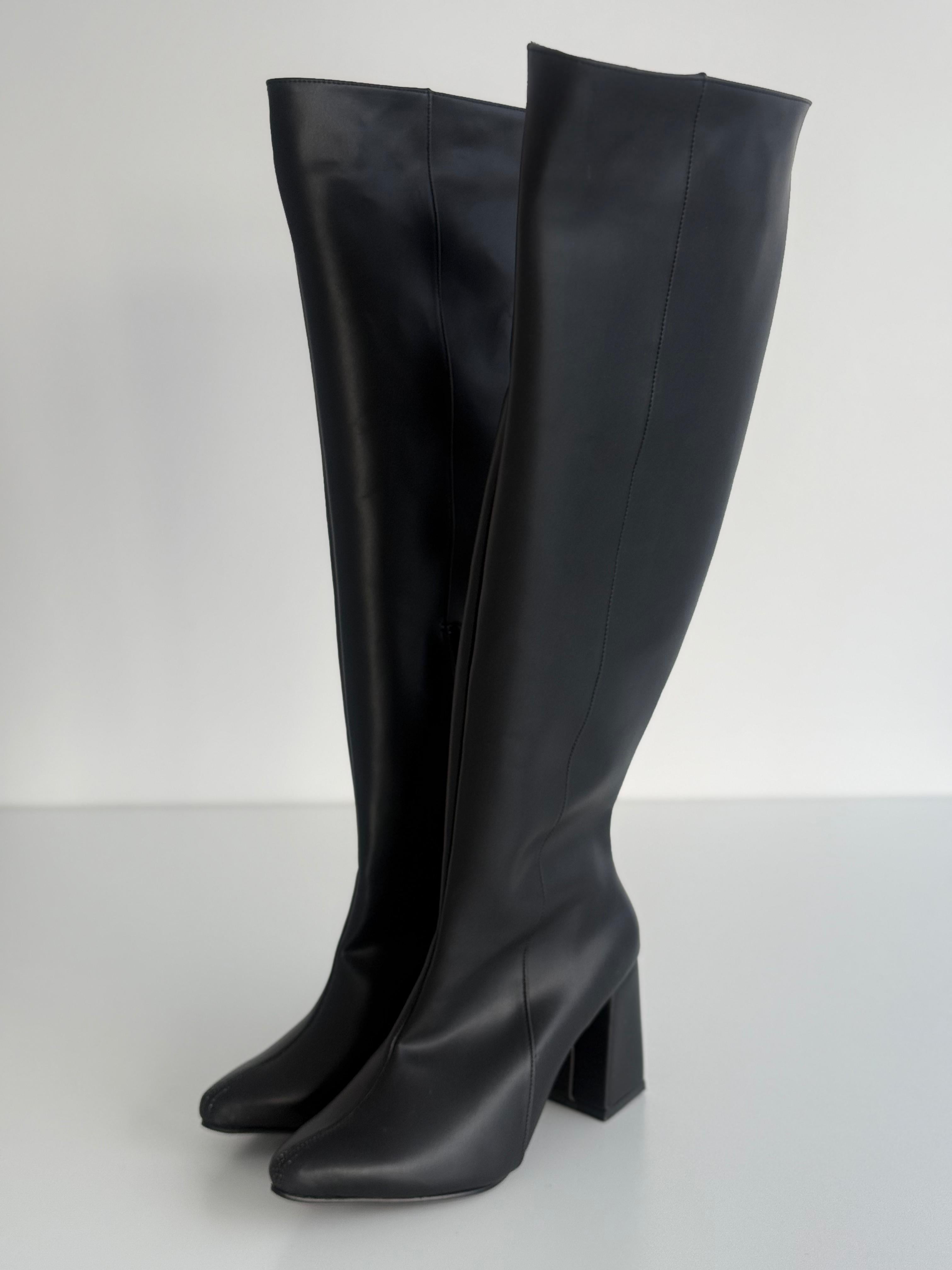 Bota larga punta redonda “HERSHOP”