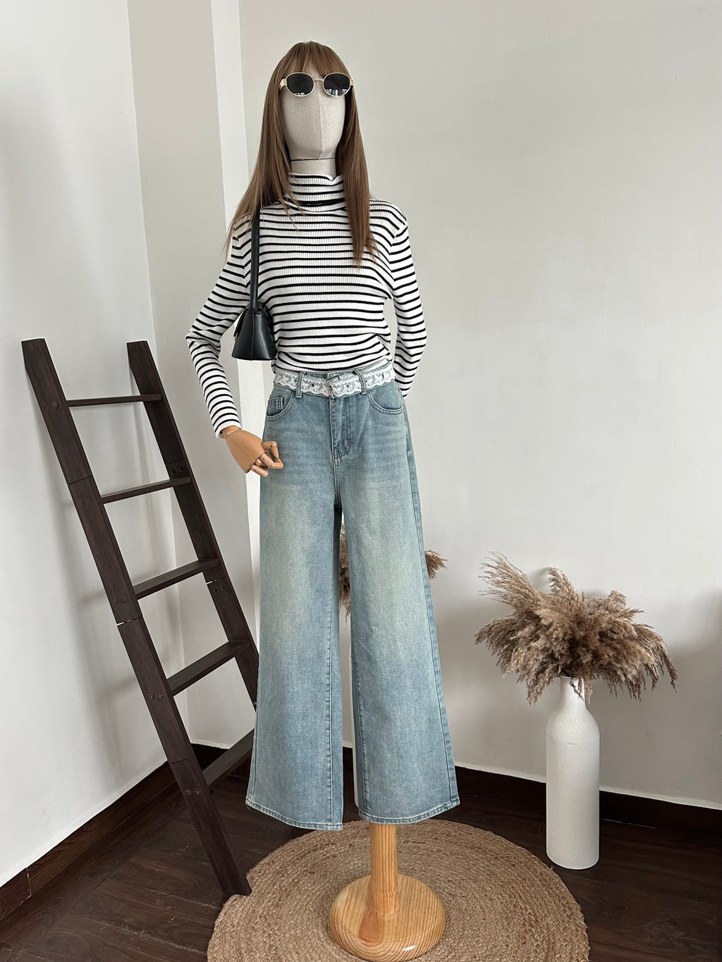 Jeans c/cinto