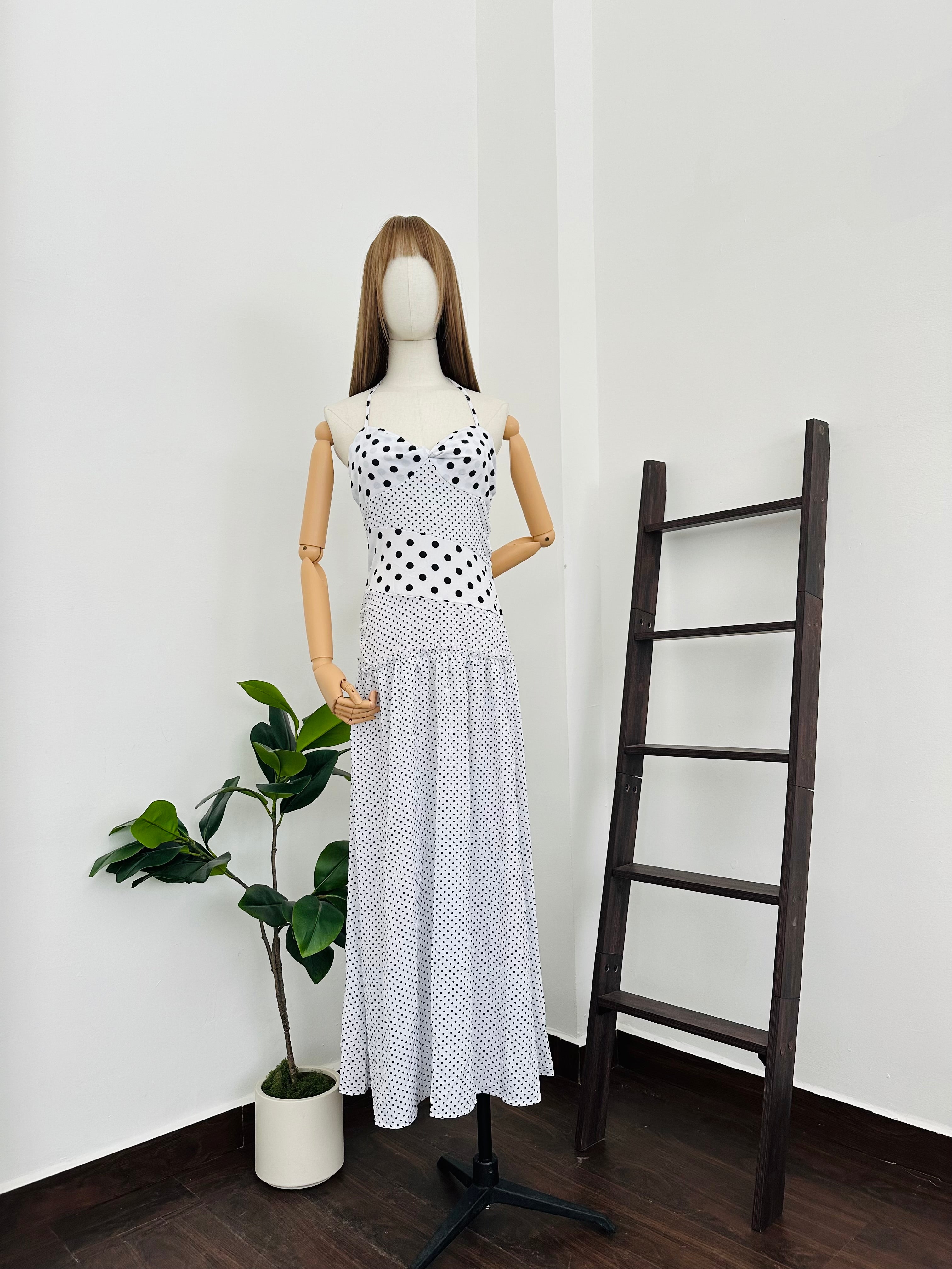 Vestido lunares