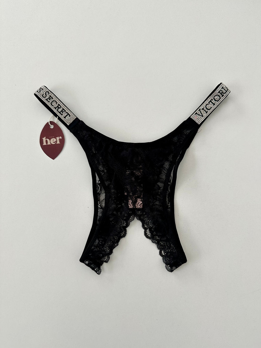 Tanga abierta c/brillo
