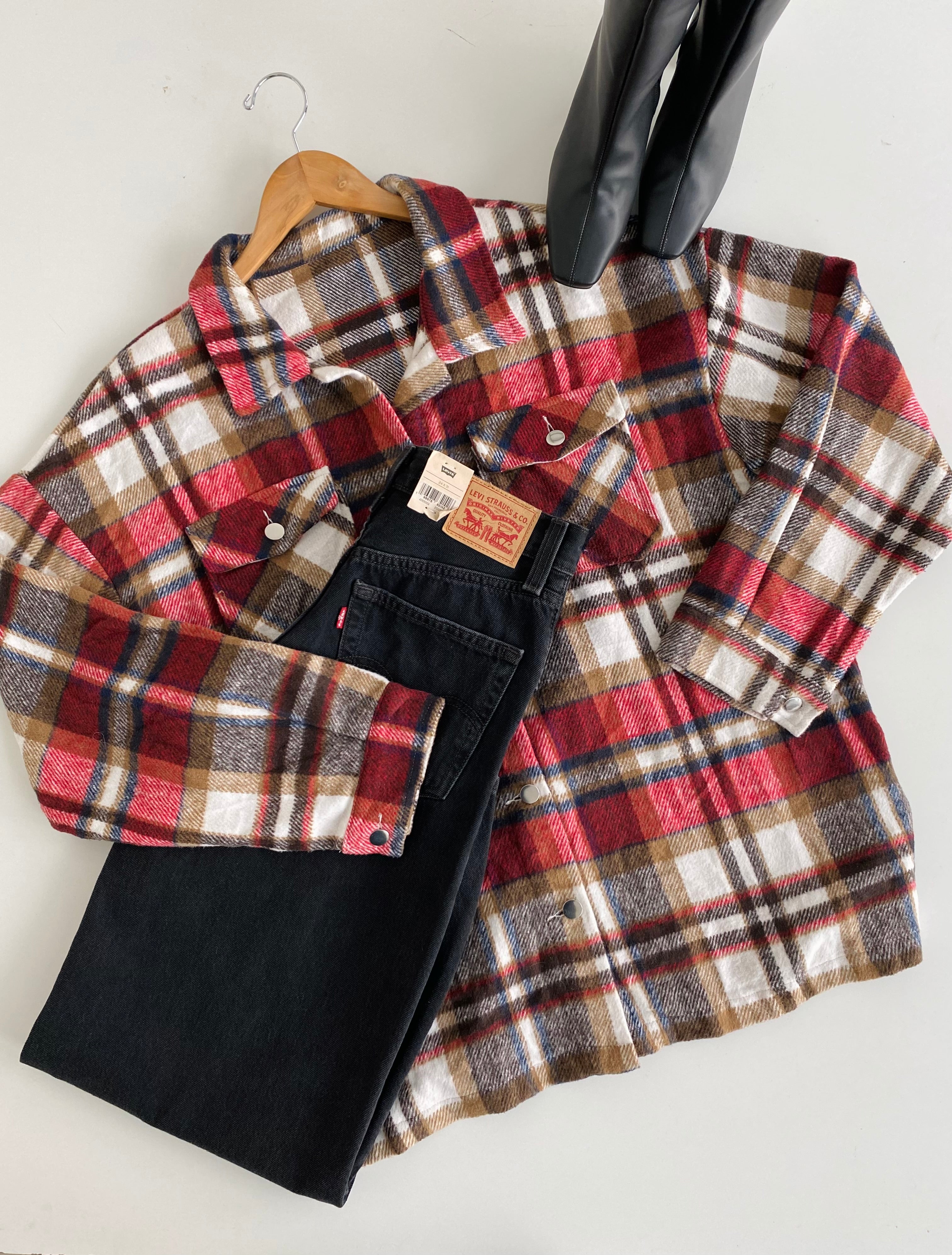 Sobrecamisa cuadros